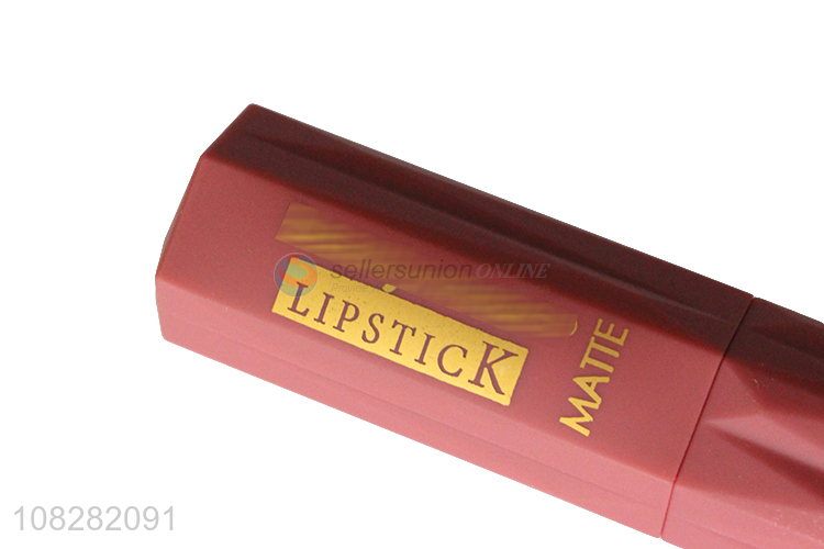 New arrival nude colors non-stick cup waterproof matte lipstick