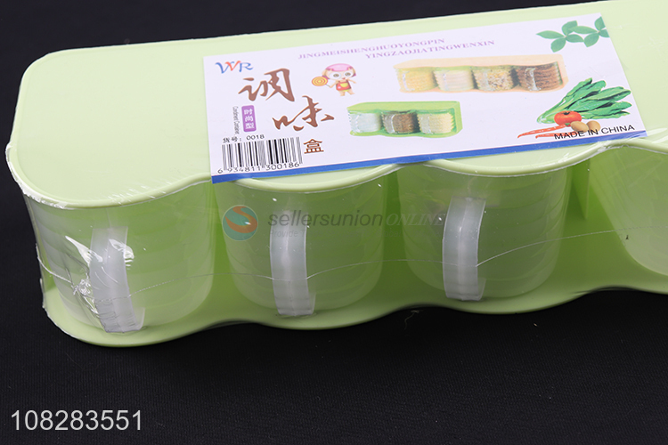 Wholesale price creative condiment box with lid kitchen supplies