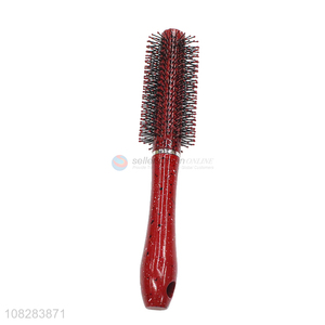 Hot sale portable curly hair comb with non-slip handle