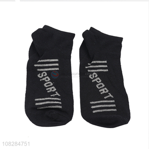 Wholesale men's summer sport socks men athletic boat socks