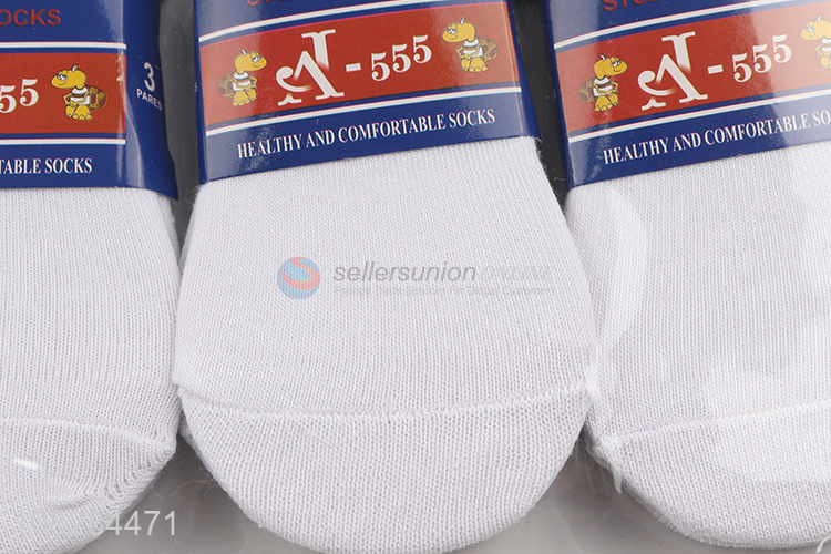 Hot selling breathable anti-slip kids socks no show socks