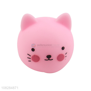 Wholesale price cartoon <em>cat</em> rebound toys vent toys for kids