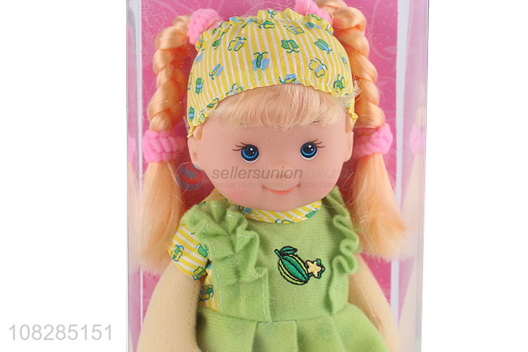 New arrival soft cute fruit series doll toys for baby