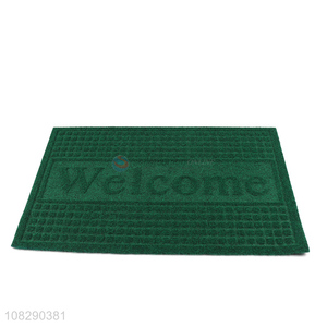 Low price wholesale green door mat home commercial floor mat