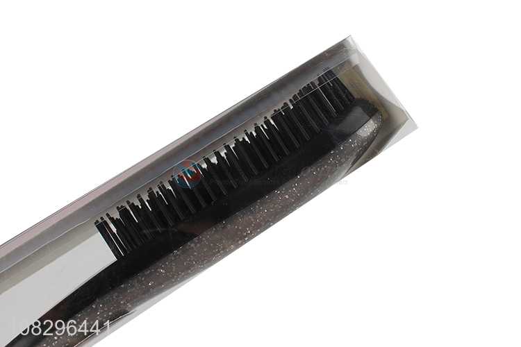 China wholesale silver plastic massage hair comb for long hair