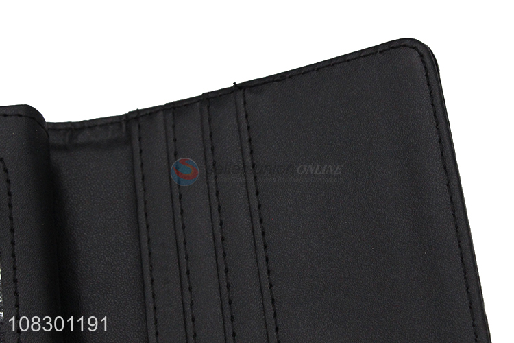 Good price RFID blocking trifold wallets multi card holder