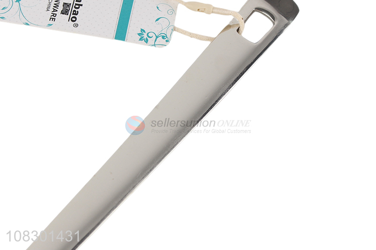 Top quality stainless steel canteen slotted spoon for sale