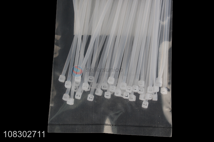 Factory price 50pcs 3*100mm multi-purpose nylon cable ties