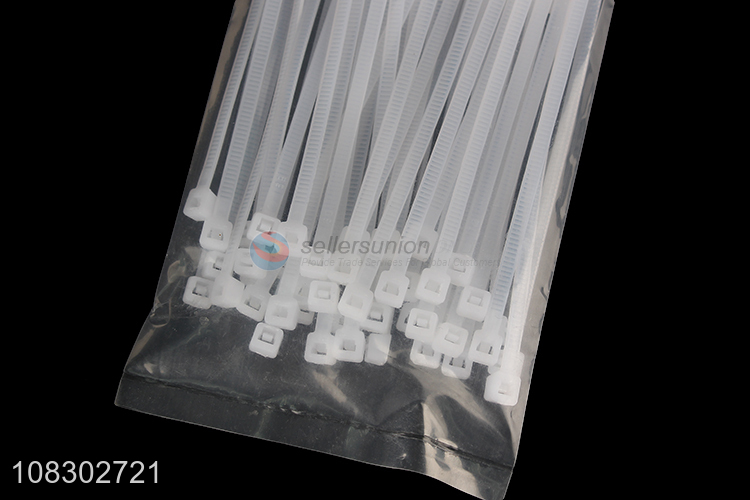 Good quality 50pcs 4*150mm nylon cable ties for workshop