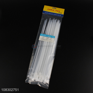 High quality 50pcs 5*250mm nylon cable ties nylon zip ties