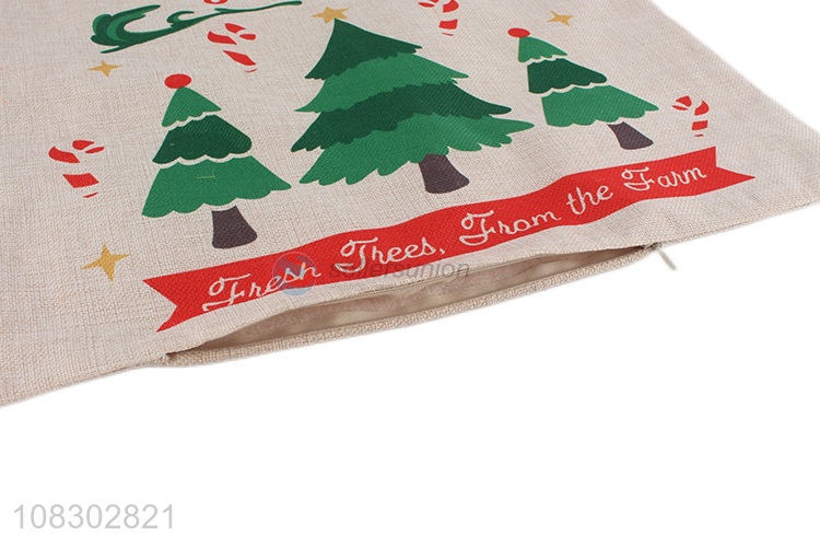 New arrival household christmas style bolster case for sale