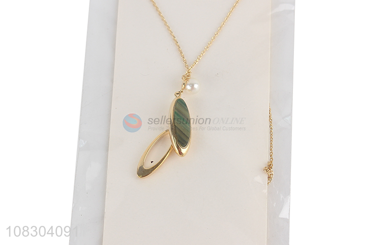 Yiwu market simple small fresh necklace fashion jewelry accessories