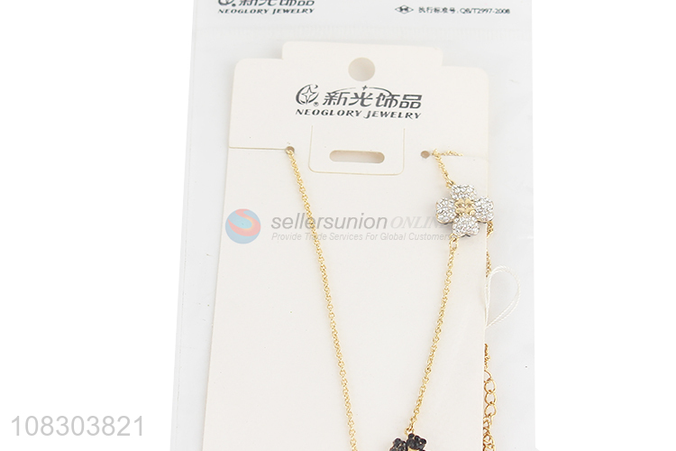 Yiwu wholesale ladies fashion necklace girls elegant chain