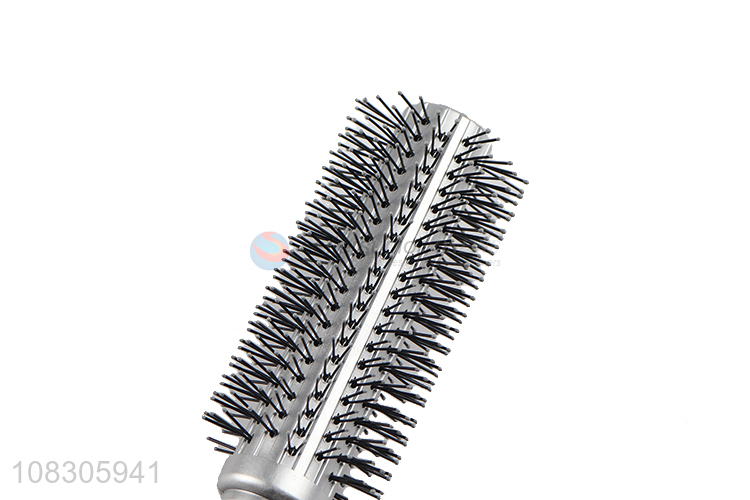 New arrival silver curly hair comb hair brush for ladies