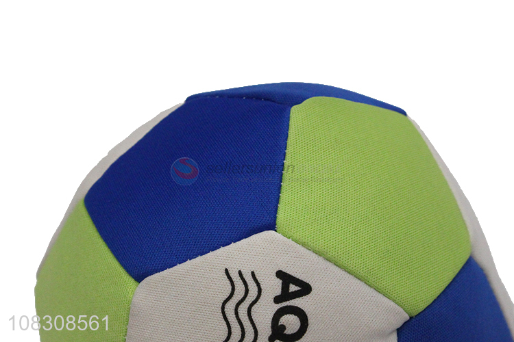 Wholesale football shape stuffed dog squeaky chew toy