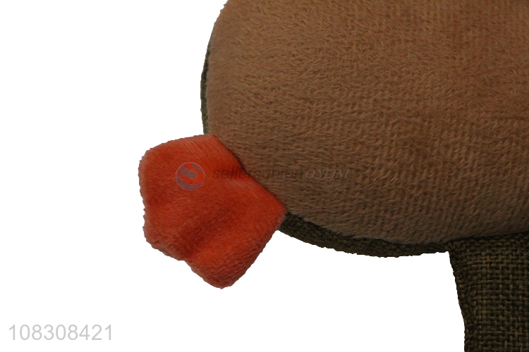 Online wholesale pet dog chew toy squeaky goose chew toy