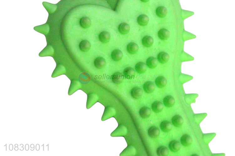 Factory price spiky bone dog chew toy for dog dental care