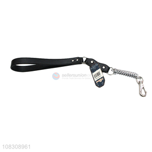 China supplier pu leather pet leash dog walking leashes