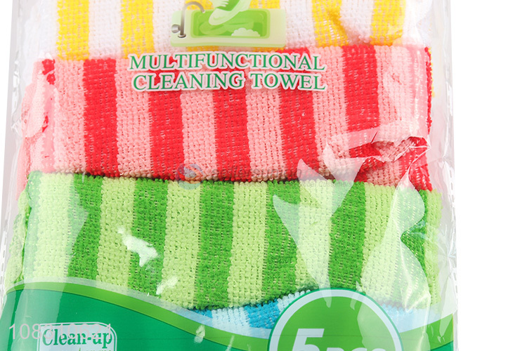 Factory price household kitchen microfiber cleaning cloth set