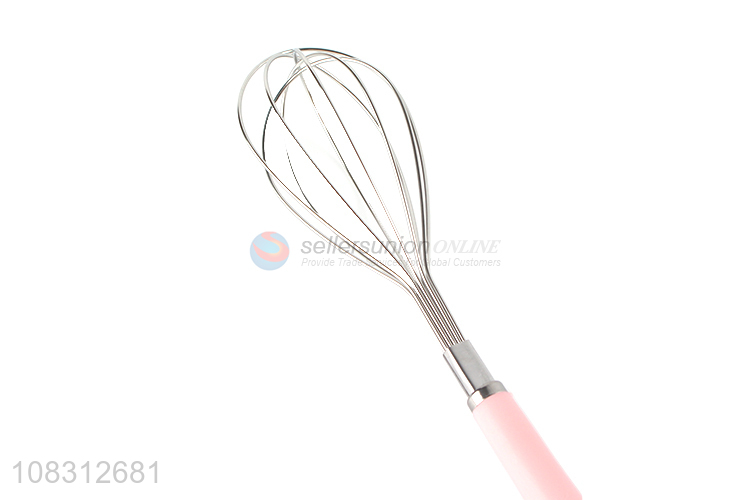 Hot products long handle manual egg mixer fashion egg whisk