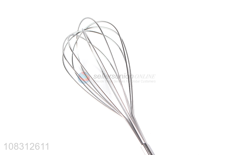 China wholesale long handle kitchen egg whisk manual mixer