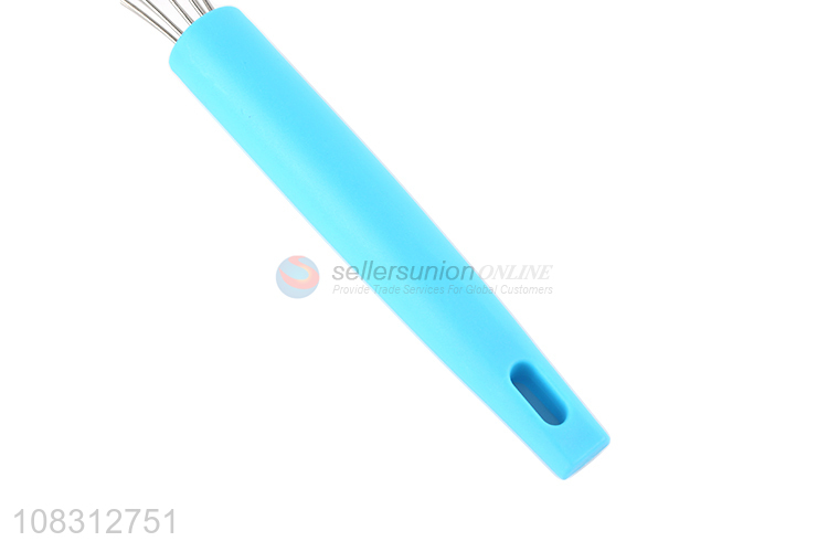 Yiwu supplier kitchen manual egg mixer long handle egg whisk