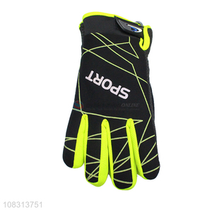 Good quality men women windproof waterproof outdoor sports gloves