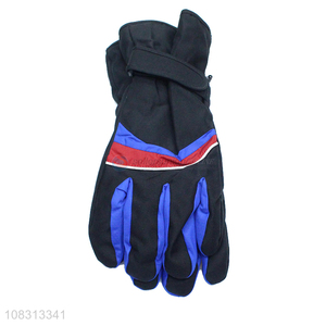 Good quality men winter windproof gloves outdoor driving gloves