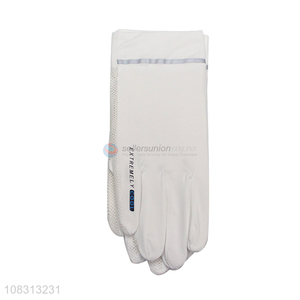 High quality summer cooling ice silk driving gloves for women