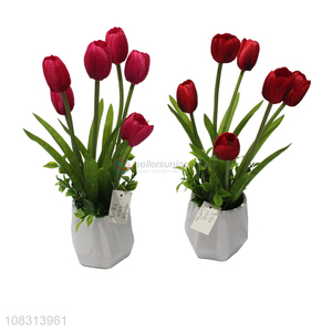 Wholesale from china artificial rose bonsai fake flower for decoration