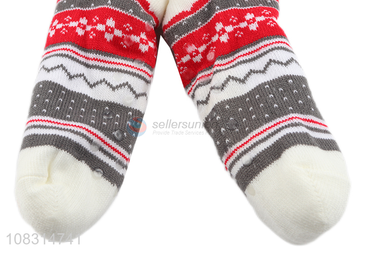 Wholesale price simple thicken socks floor socks for ladies