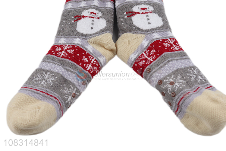 Factory wholesale ladies floor socks cute polyester socks