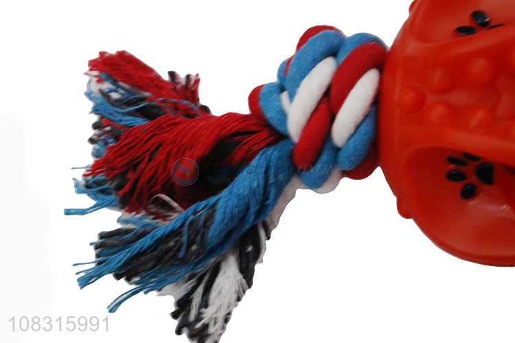 High Quality Knotted Rope Pet Chew Toys Interactive Dog Toys