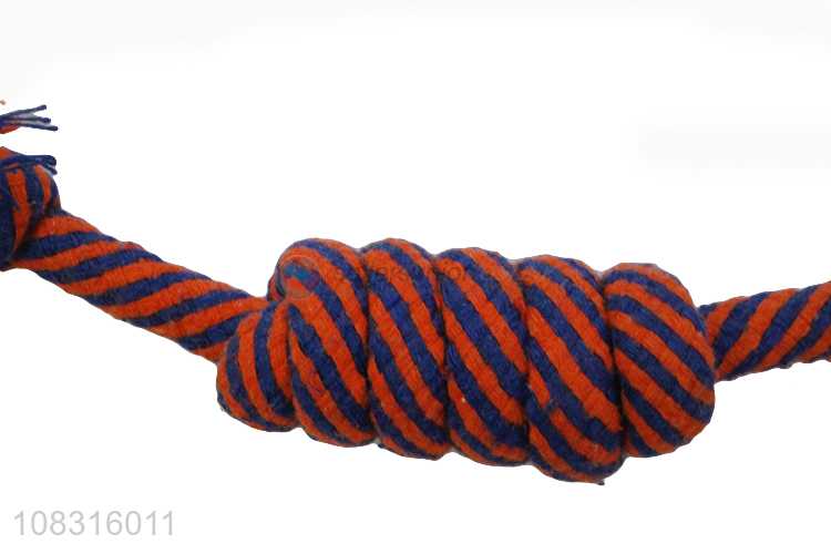 Factory Price Knotted Rope Pet Chew Toy Dog Cat Toys