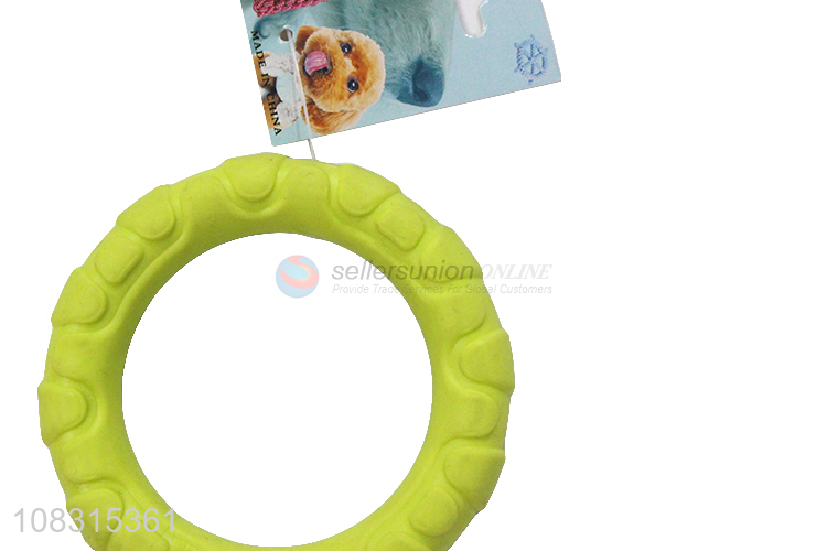 Wholesale Round-Shaped Tpr Dog Chew Toy Interactive Pet Toy