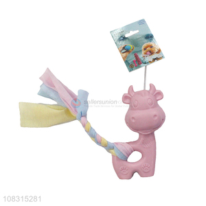 Cartoon Design <em>Dog</em> Chew Toy Squeaky Pet <em>Toys</em>