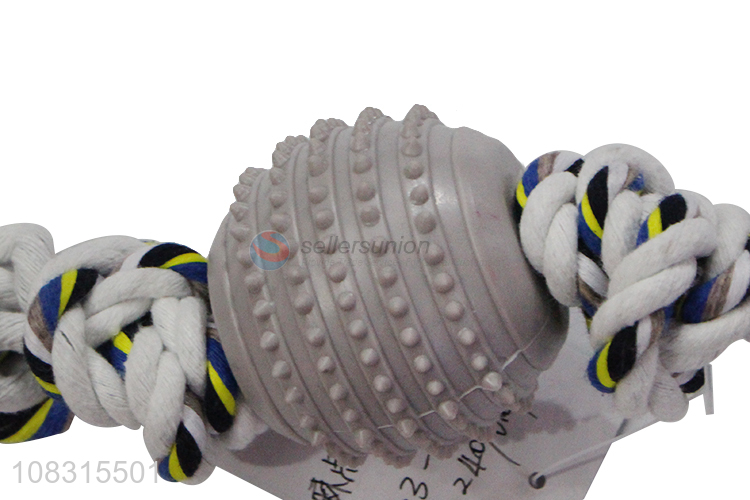 Hot Selling Tpr Pet Chew Toy Rope Interactive Toy For Dog