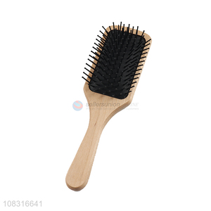 High Quality Wooden Handle Paddle Brush Hair Brush