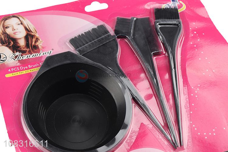 Wholesale Hair Dye Brush With Color Mixing Bowls Set