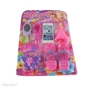 Best Quality Plastic Beauty Play Set Girls Pretend Play Toy