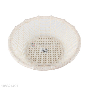 Factory price reusable round fruit storage basket for sale