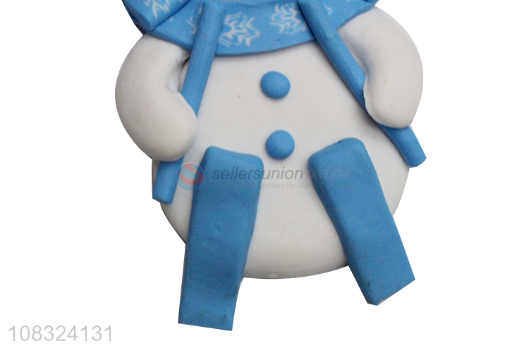 Hot selling Christmas clay ornaments hanging tree decorations