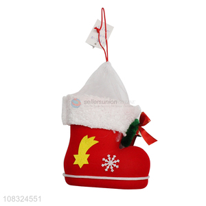 Wholesale large Christmas stocking for Christmas tree decoration