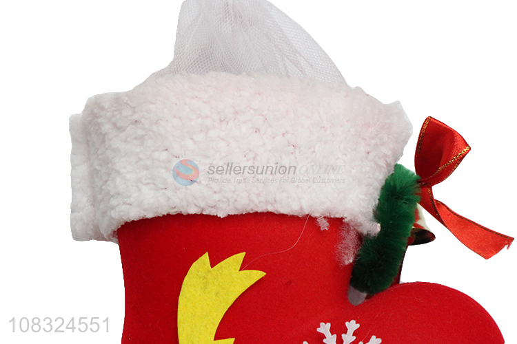 Wholesale large Christmas stocking for Christmas tree decoration