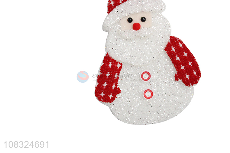 Hot selling foam santa Christmas ornaments for indoor decoration
