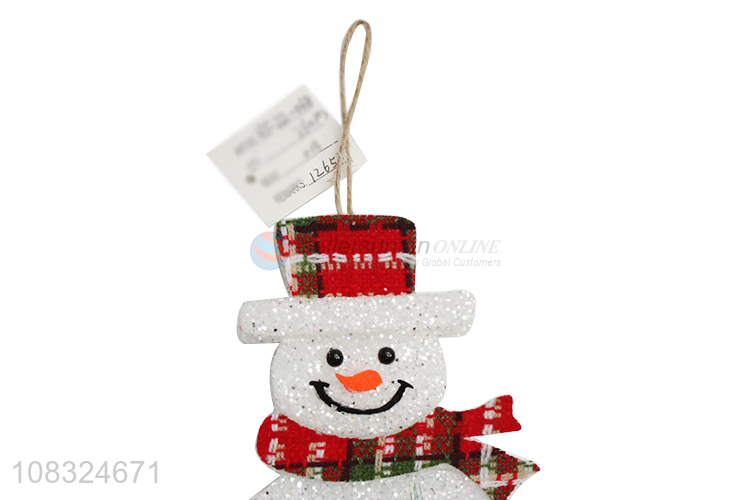 Wholesale foam snowman Christmas ornaments holiday gift for kids