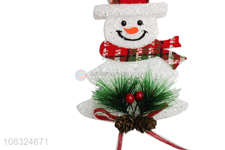 Wholesale foam snowman Christmas ornaments holiday gift for kids