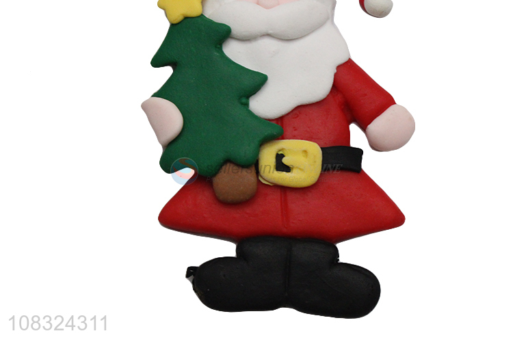 Yiwu imports Christmas hanging ornaments clay figurine ornaments