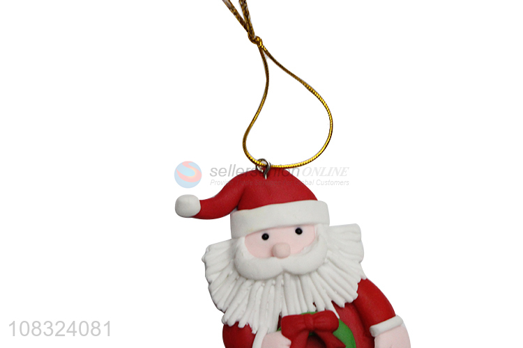Good quality Christmas tree hanging decorations clay crafts