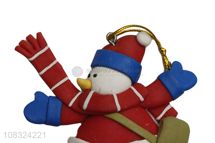 Good price holiday clay ornament Christmas hanging decoration
